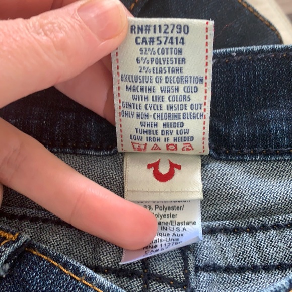 True Religion - Boyfriend fit jeans Sz 27. - Picture 5 of 8